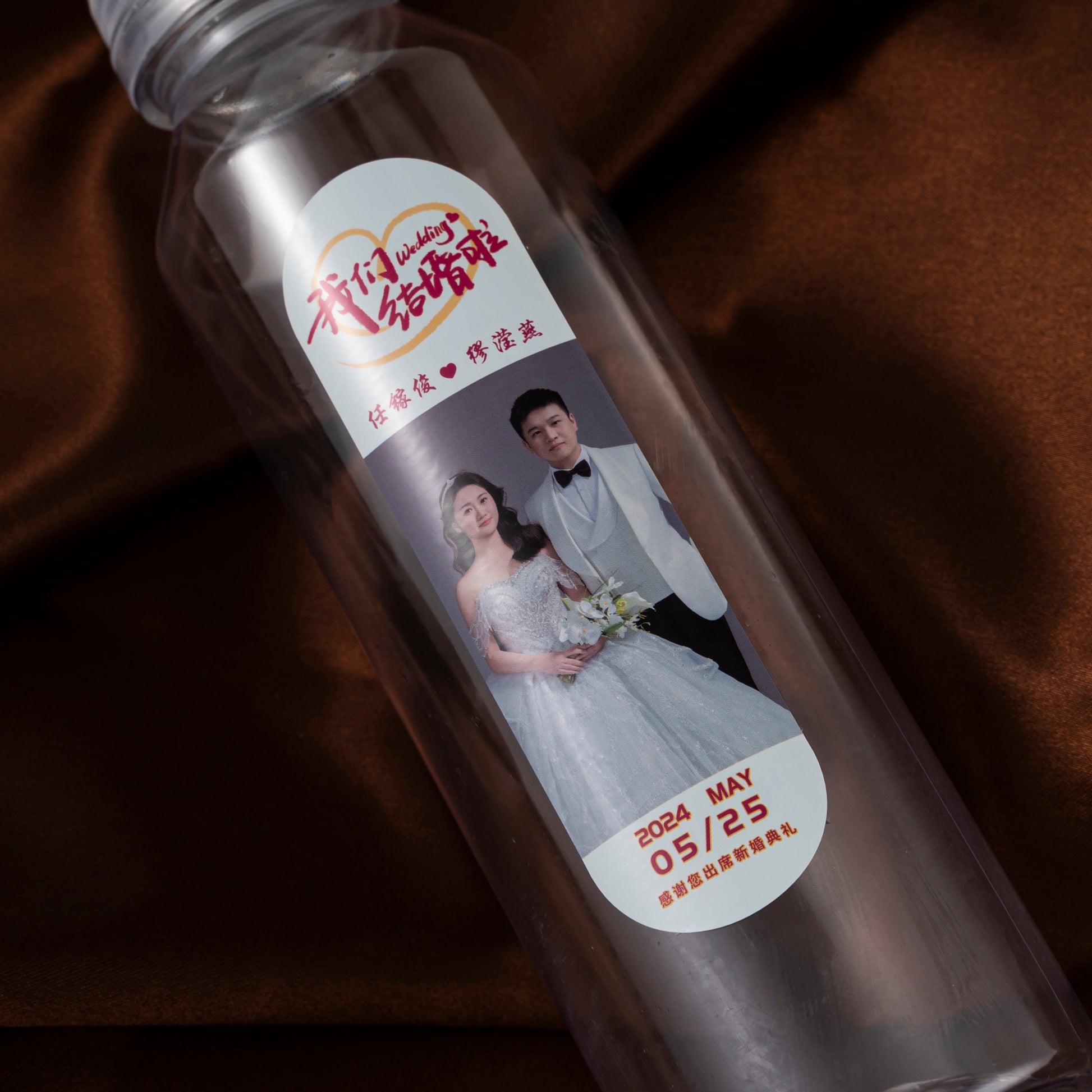 耐用定制新设计标志品牌矿泉水饮料标签防水时尚双印贴纸每瓶