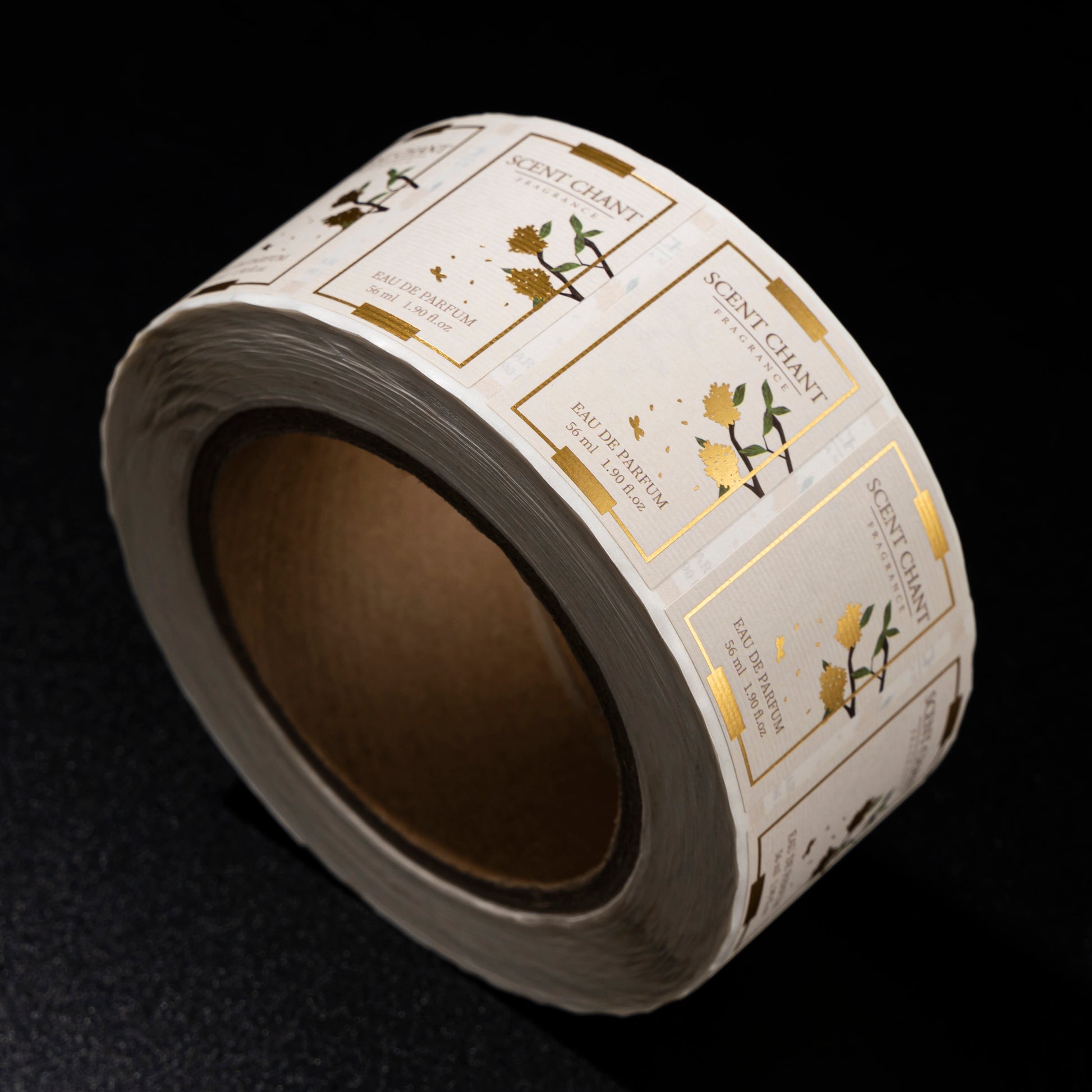 定制私人红酒饮料标签产品贴纸铝PVC PET乙烯基压花烫印印花贴纸