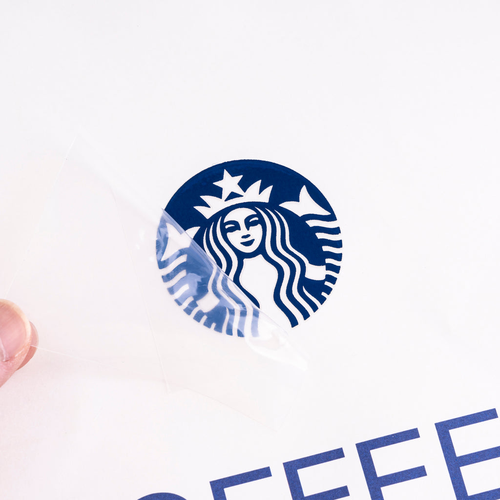 水晶标紫外线转移贴纸包装标签乙烯基强力粘合剂防水紫外线dtf贴纸