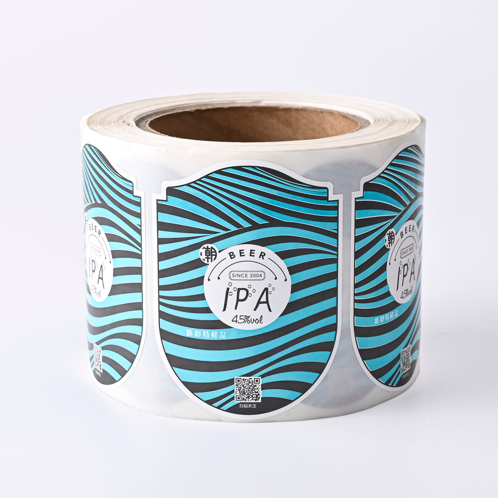 定制Logo饮料酒贴巧妙设计PVC华丽压花高端厂家直销上诉折扣惊喜