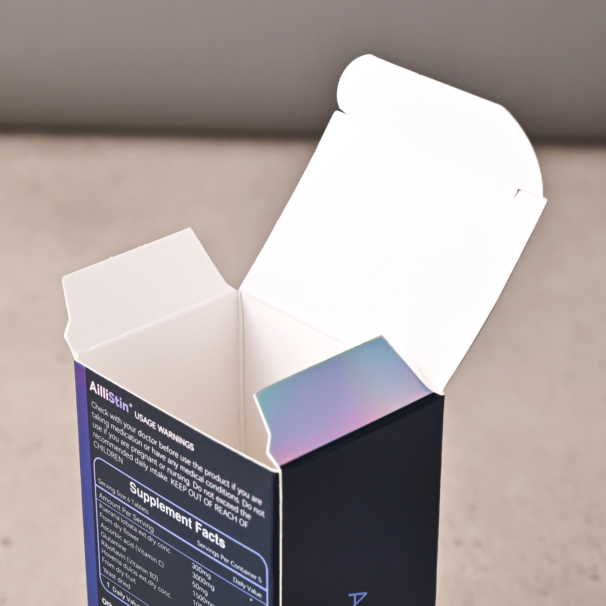 指甲油油和洗发水优质纸板纸盒一站式定制塑料泡罩插入包装